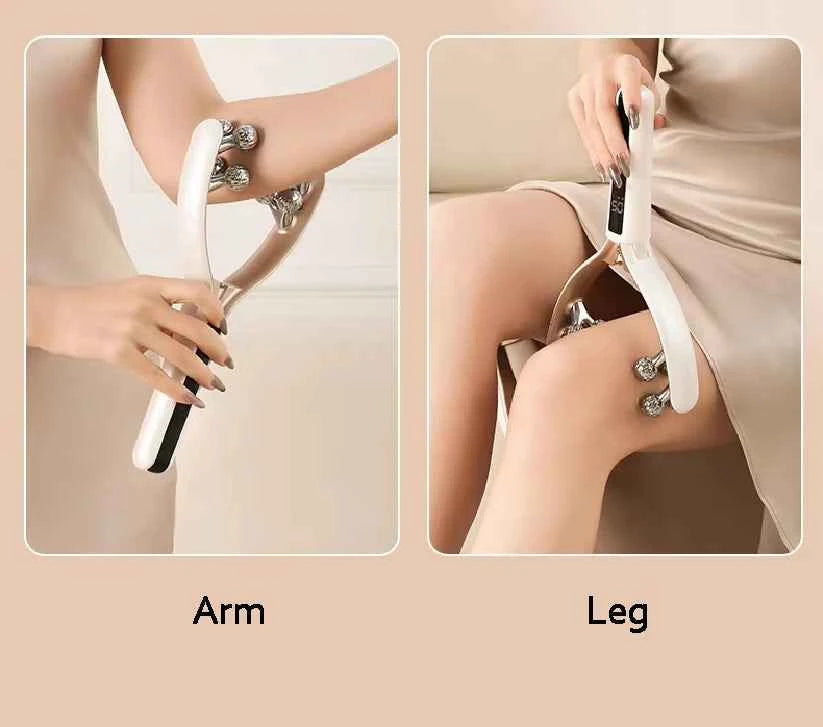 Anti-aging Ems microcurrent roller facial shaping device - V-ray radiofrequency beauty firmening and lifting facial massage