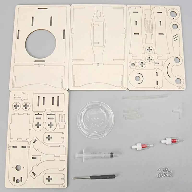 Kid DIY Science Toys Scientific Experiment Kit Educational Children Stem Toys Student Handmade Assembly Craft Technology Project