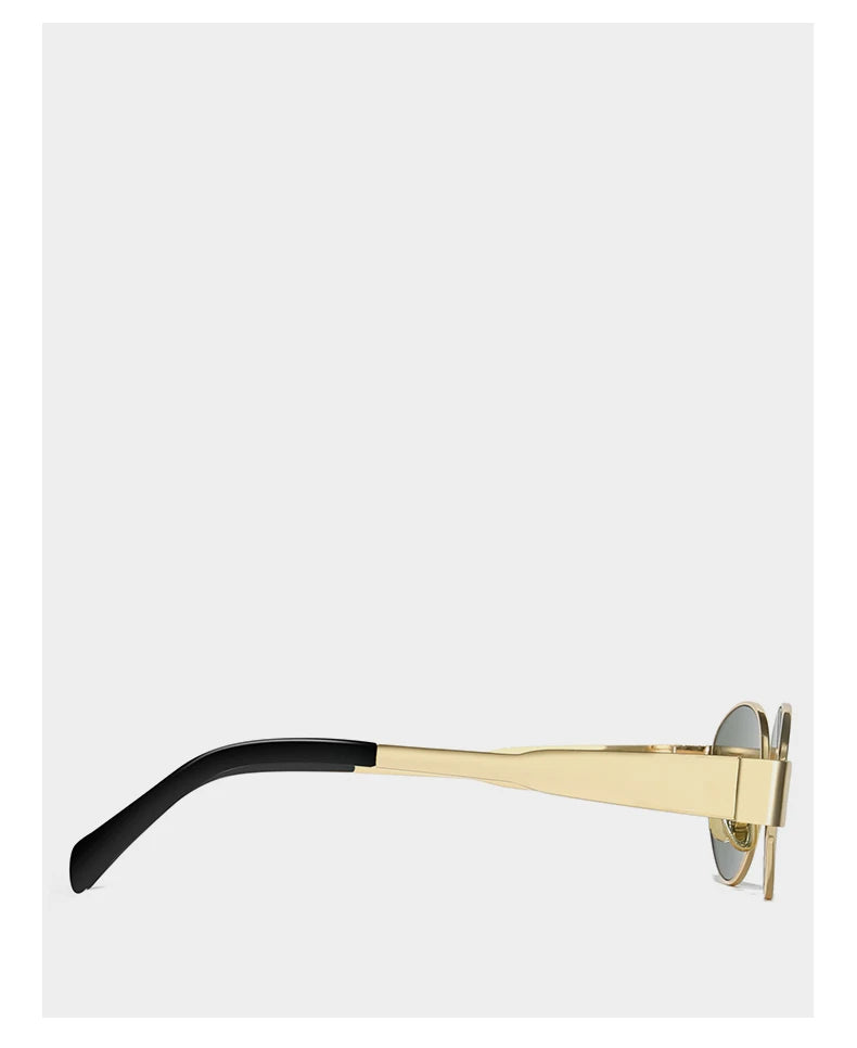 New Sunglasses For Women And Men Sun Glasses Alloy Oval Eyewear