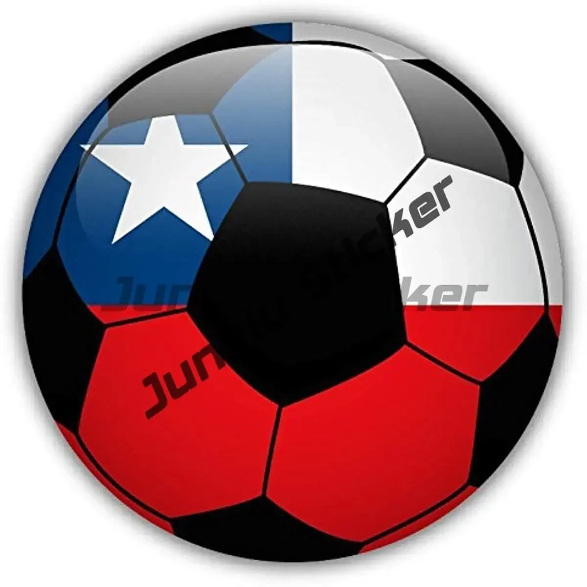Flag Soccer Club Fan Girl Sticker Cartoon Funny Flag Soccer College Sport Decal Stickers for Cars Helmet Motorcycle Stickers