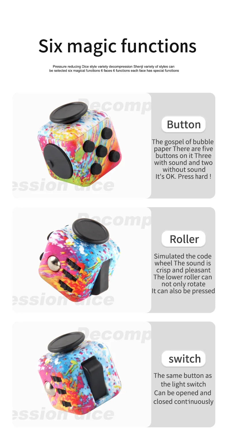 Anti stress Fidget Toys for Children Adult Offices Stress Relieving Toys Autism Sensory Toys Boys Girls Stress Relief Toys Gifts