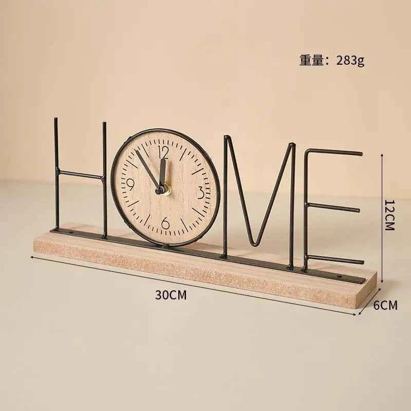European Creative TV Cabinet Decoration Furniture Home Living Room Bedroom Entrance Wine Cabinet Office Desktop Clock Arrangeme