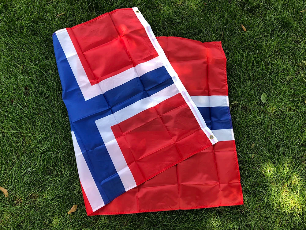 SKY FLAG norway Flag 90x150cm Kongeriket Noreg Norge nor no norway Norwegian flag Polyester standard Hanging Flag Banner