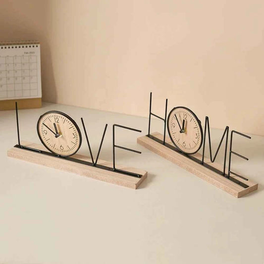 European Creative TV Cabinet Decoration Furniture Home Living Room Bedroom Entrance Wine Cabinet Office Desktop Clock Arrangeme