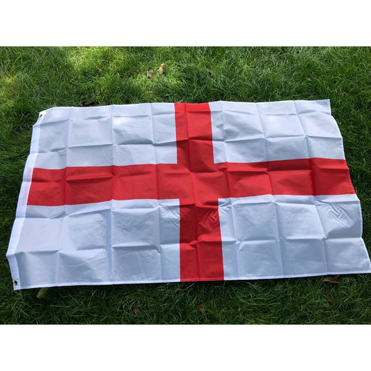 TIKI FLAG England Flag 3x5fts  90x150cm polyester England Country Flag Cross Of St George English hanging Flag