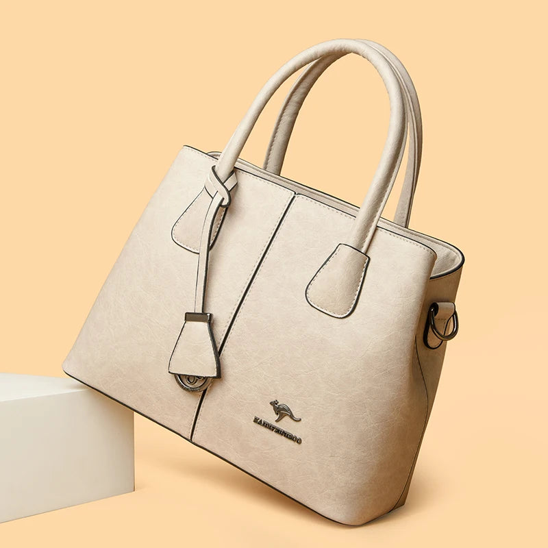 Women's PU Leather Handbags Ladies Large Tote Bag Female Square Shoulder Bags Bolsas Femininas Sac Fashion Crossbody Bags Purse