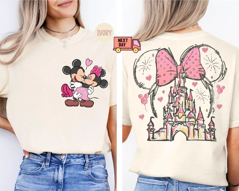Mickey and Minnie OVERSIZED T- SHIRT