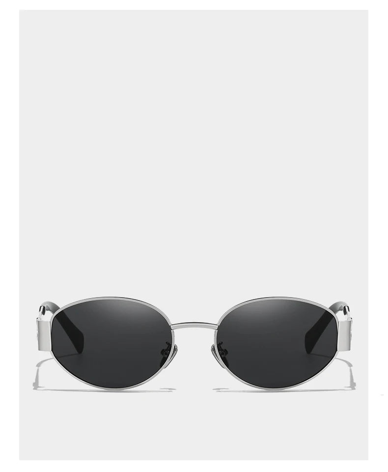 New Sunglasses For Women And Men Sun Glasses Alloy Oval Eyewear