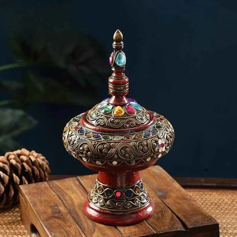 Home decoration, living room, TV cabinet, entrance, light luxury handicrafts, exotic ornaments