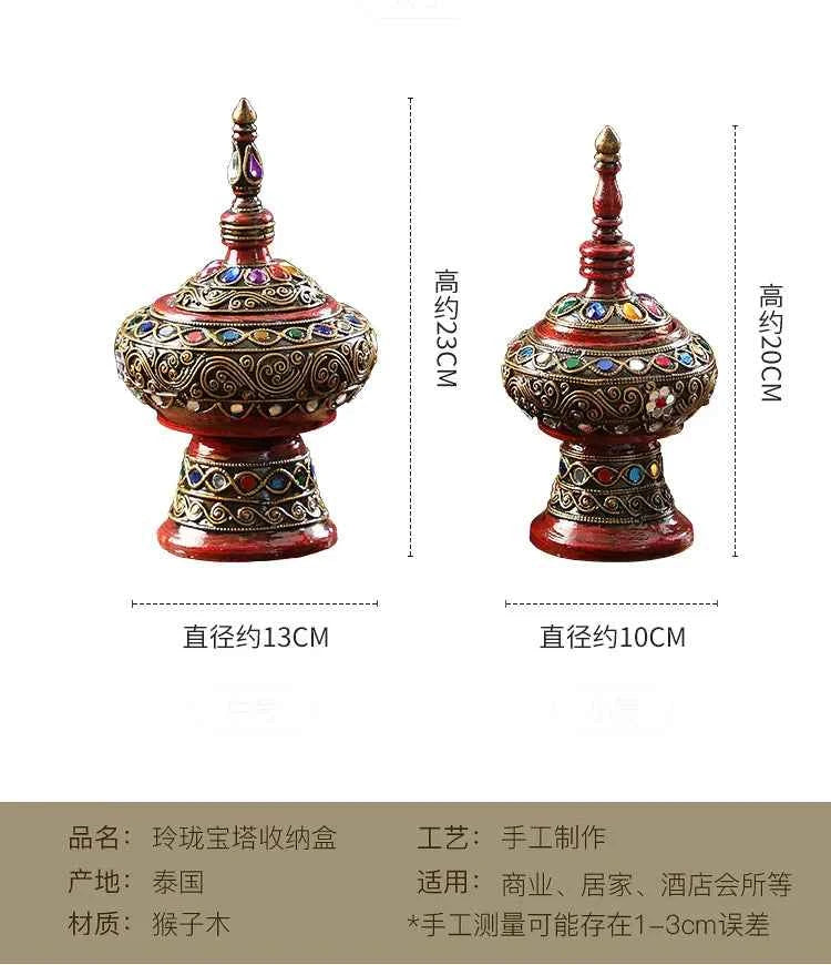 Home decoration, living room, TV cabinet, entrance, light luxury handicrafts, exotic ornaments