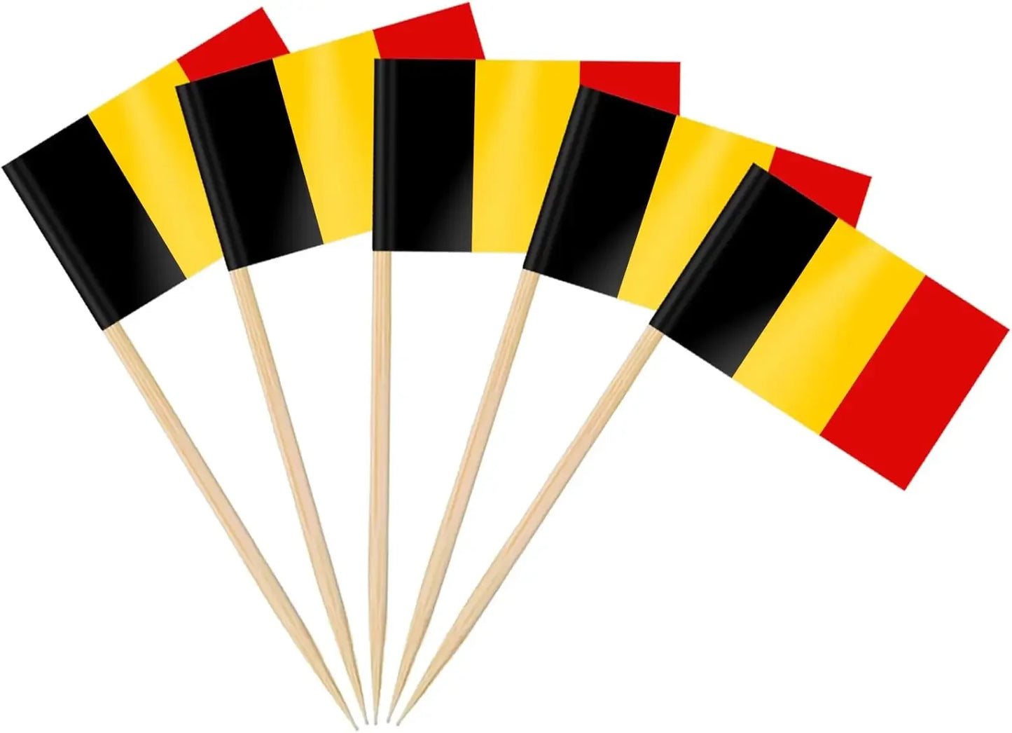 England Flag Toothpick,100 Pcs England Cupcake Toppers, Small England Stick Flags Double-sided for Football Party Decorations