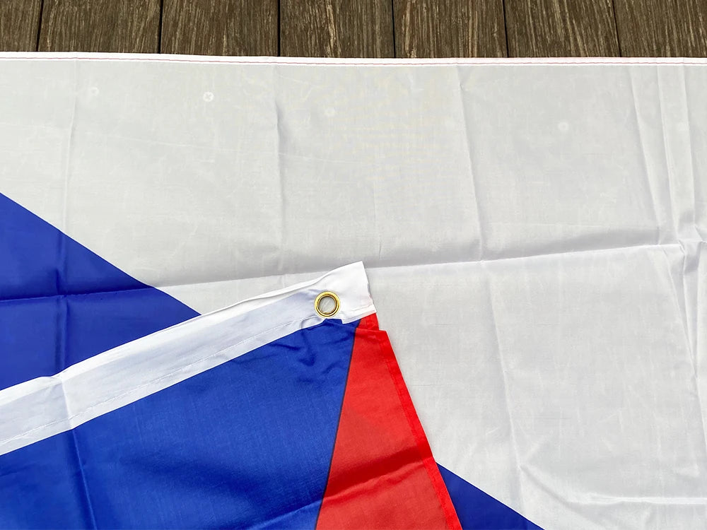 xvggdg    czech Flag 3ft x 5ft Hanging czech republic  Flag Polyester standard Flag Banner