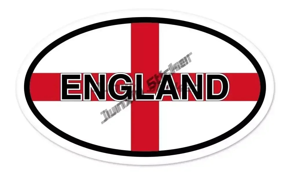England Sticker English Football Club Fans Girl Vinyl Decal London England ENG City Shield Waterproof Stickers PVC Accessories