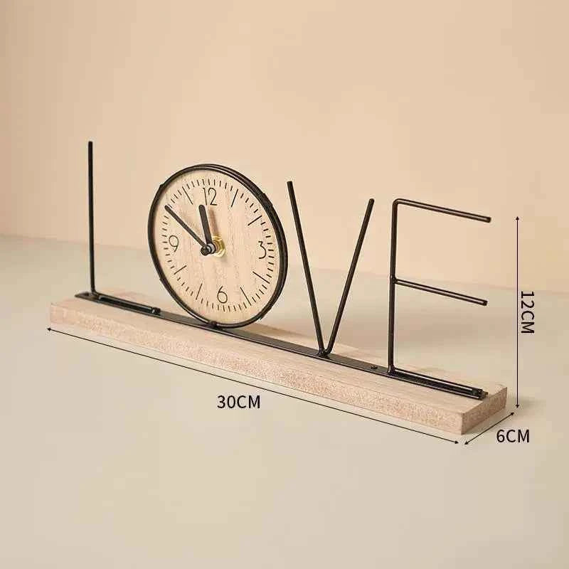 European Creative TV Cabinet Decoration Furniture Home Living Room Bedroom Entrance Wine Cabinet Office Desktop Clock Arrangeme