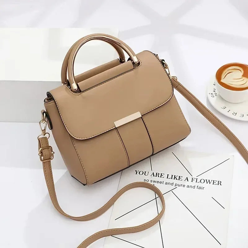 PU Leather Handbag Purse Women's Bag Trend Designer Shoulder Crossbody Sac Lady Messenger Small Tote Hand Pouch