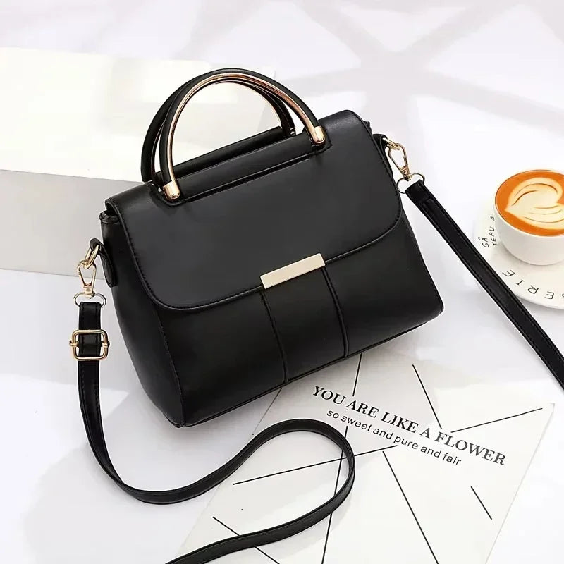 PU Leather Handbag Purse Women's Bag Trend Designer Shoulder Crossbody Sac Lady Messenger Small Tote Hand Pouch