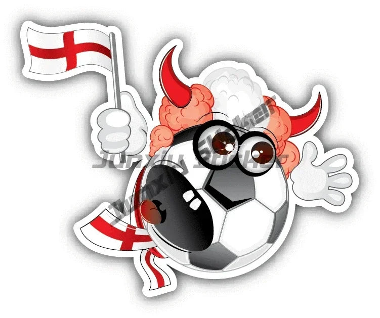 England Sticker English Football Club Fans Girl Vinyl Decal London England ENG City Shield Waterproof Stickers PVC Accessories