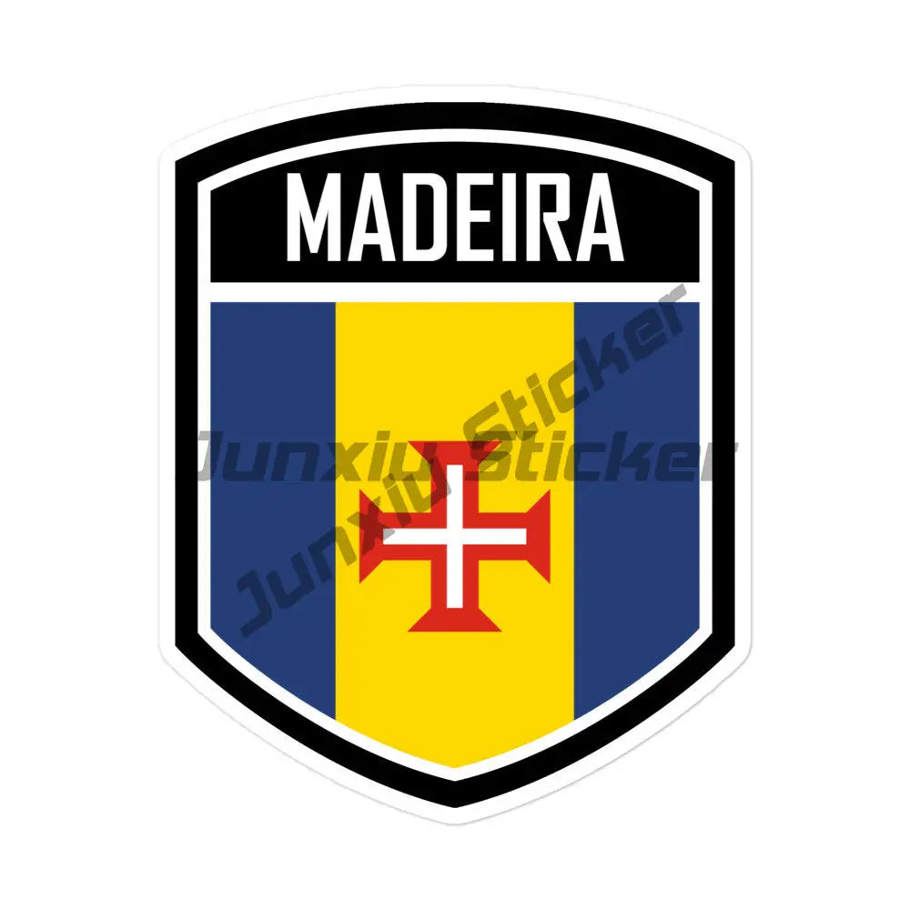 Portugal Flag Map Emblem Stickers High-Quality Viny Portugal Coat of Arms Portuguese Flag Racing Numbers Decal Perfect for Cars