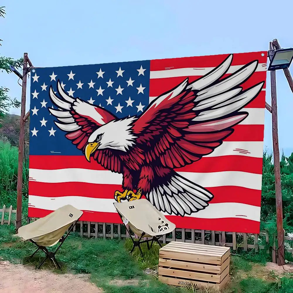 American Flag USA Printed Large Flag Art Science Fiction Room Home Decor Decor Banner