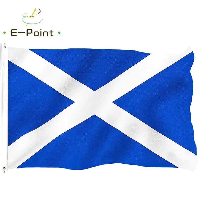 Scotland National Flag 2ft*3ft (60*90cm) 3ft*5ft (90*150cm) Size Christmas Decorations for Home Flag Banner
