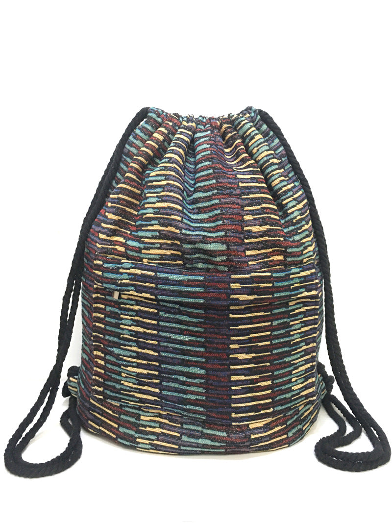 Original Simplicity Lightweight Light Ethnic Literary Style Backpack